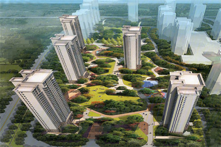 阳光河畔3室2厅2卫141㎡装修未住